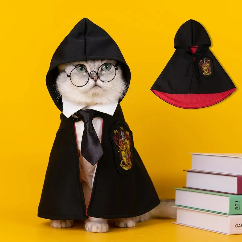 HarryCat - Fantasia de Harry Potter para Pets